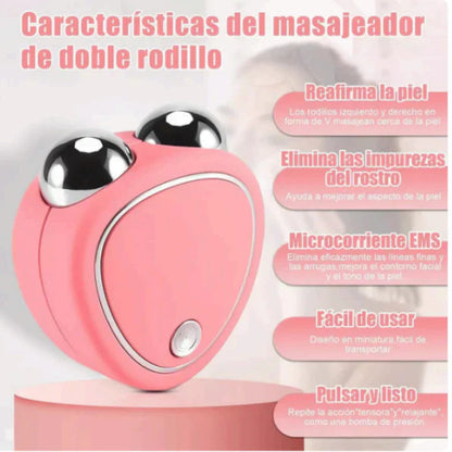 Masajeador microcorriente - Rejuvenece tu piel y tonificala ❤️