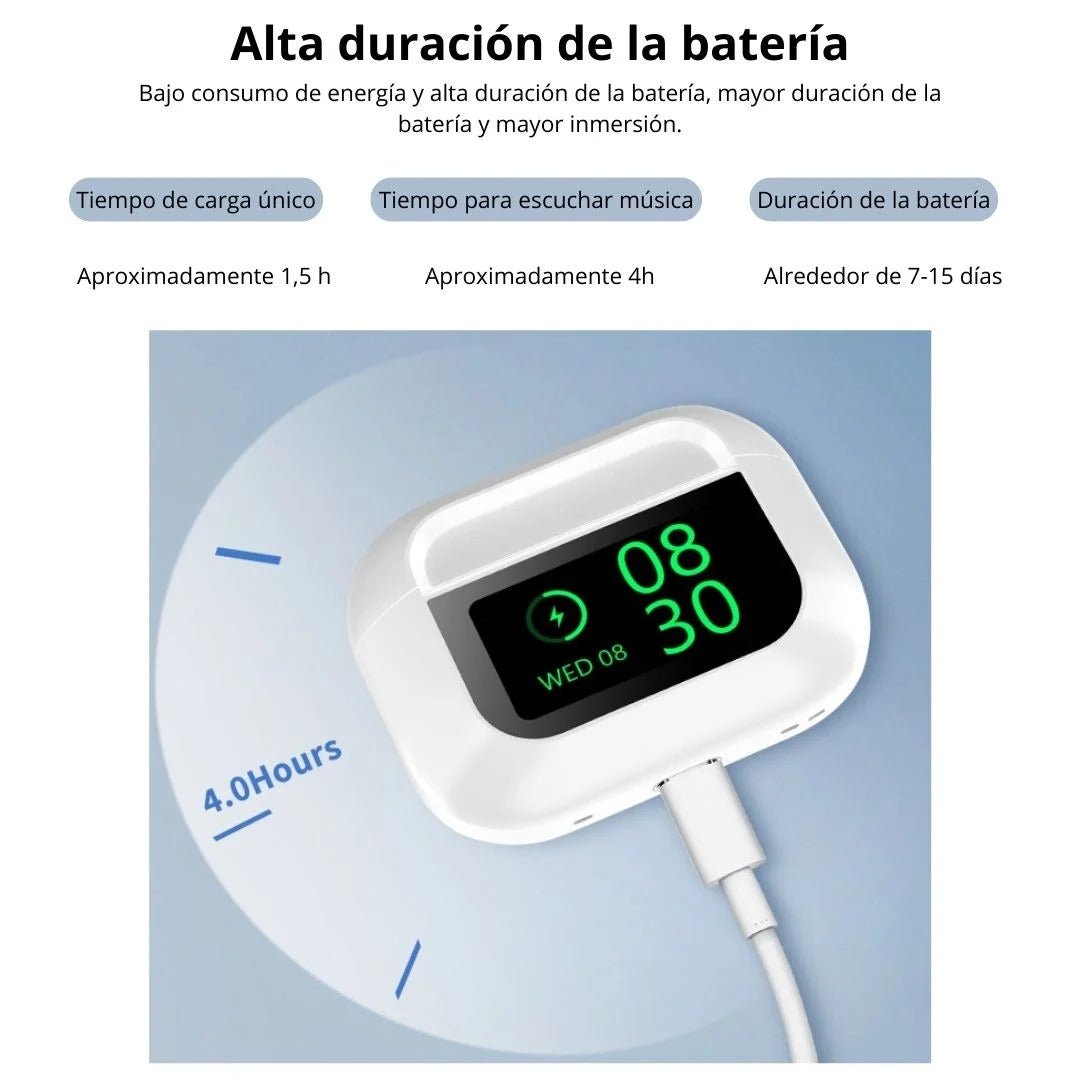 Audifonos Bluetooth con pantalla + Envio Gratis