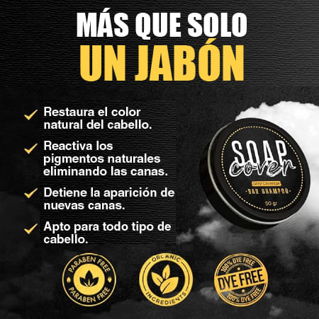 Jabon Anticanas + Envio Gratis